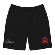 $E fleece shorts